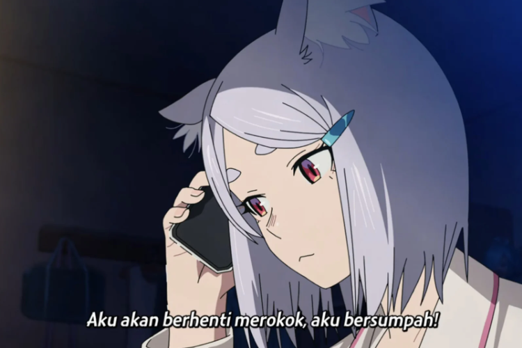 Spoiler Hari Ini Yani Neko (Chainsmoker Cat) Episode 5 Subtitle Indonesia, Satu Batang Lagi Sebelum Pergi